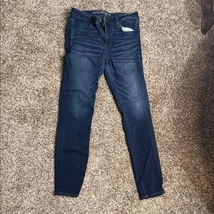 American Eagle Outfitters Dark Indigo Skinny Jeans